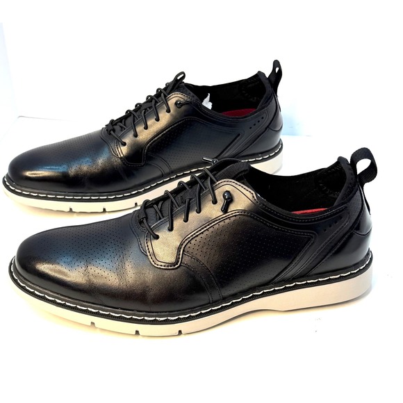Stacy Adams Men's Sync Slip-On Hybrid Dress Shoes Oxfords Black Size 8M NWT/BOX - Picture 4 of 10